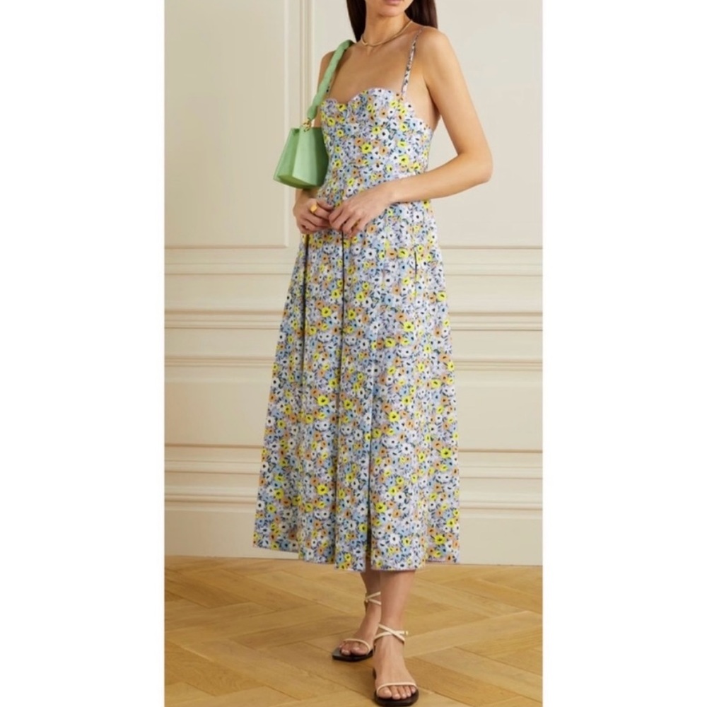 AGUA BY AGUA BENDITA MAMBO SPAGHETTI-STRAP MAXI DRESS